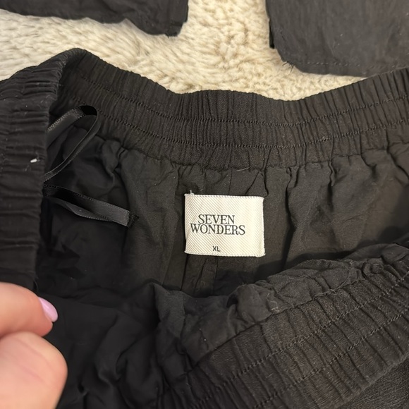 Seven Wonders Octavia Drawstring Shorts & Tie Front Halter Top 2pc Matching Set - Picture 7 of 9